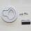2X  Hatch Round Pull LatchLatch Flush Pull For1/4 Door Boat Deck Hatch RV Drawers Cabinet Yacht 1
