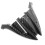 Motorcycle Carbon Fiber Finish Front Middle Headlight Fairing for   650 ER6F 2012-2016 3