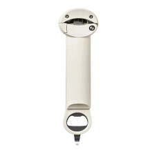 , Multifunctional Retractable Bottle Opener,Adjustable Multifunctional Stainless Steel Can Opener White