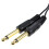 kenable 3.5mm MONO Jack Plug to TWIN 6.35mm MONO Jack Plugs Cable 2m 2