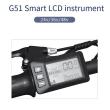 4X Rower Elektryczny Ebike Kontroler Akcesoriów G51 Wyświetlacz LCD 5Pin Elektryczny Akcelerator Skutera Wodoodporne Złącze