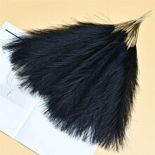 Artificial Reed Pampas Bouquet Artificial Pampas Grass 16.9 Inch Pampas Grass Boho Decor Flower Light