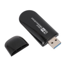 USB 3.0 WiFi 6 Adapter AX1800M 2.4G/5.8Ghz High Speed for Windows/Linux/Android/iOS