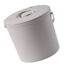 Multifunctional PP Tea Residue Bucket 10.6oz Desktop Trash Can 26cm
