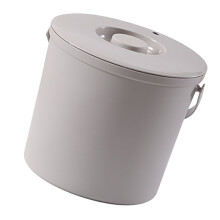 Multifunctional PP Tea Residue Bucket, 24cm Height, 26cm Diameter