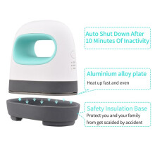 Heat Press Machine T-Shirt Printing Easy Heating Transfer Press Iron Machines for Clothes Bags Hats Pads-A UK Plug