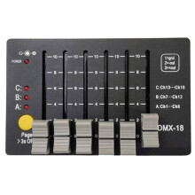 Dmx Controller Equipment DMX512 Console with Battery DJ Show Pub Club KTV Bar Party Lights US Plug