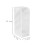 Transparent Plastic Desk Storage Rack 4 Grids Angled Pen Holder 2