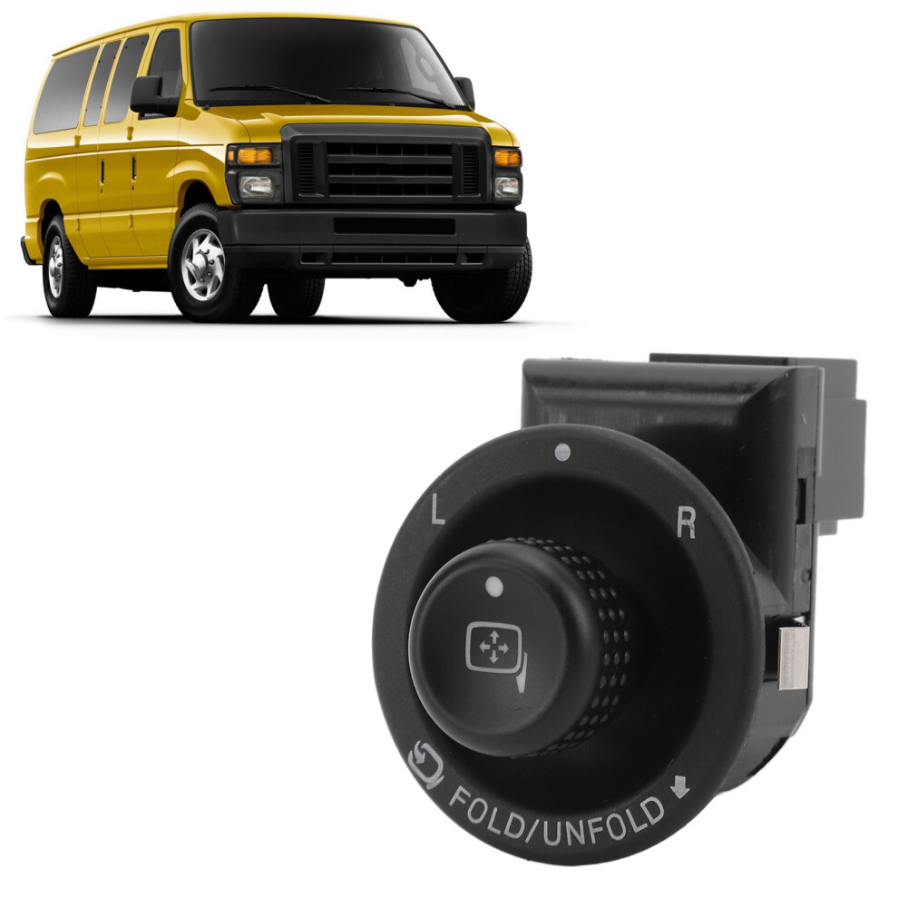 Power Mirror Switch For E-150/250/350/450 & F-450/550 Models 4661387545759