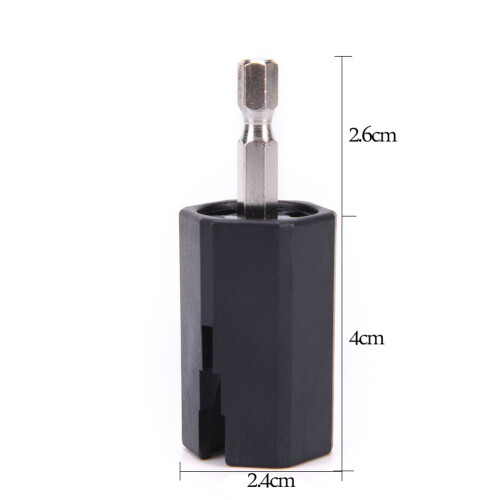 2Pcs String Winder Tuning Peg Puller Replace Electric Drill for Guitar Bass Repair Tool Kit 2