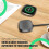 2Pack 3.3 FT Charger Cable USB Charging Dock for  Sense/Versa 3 Smartwatch 6
