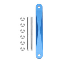 Metal Tie Bar with Suspension Hinge Pin Upgrade Parts Set for 1/10 2WD Slash Rustler Stampede Bandit,B