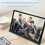 12 Inch Digital Picture Frame Multi-Function HD 1280X800 with Press Button Electronic Photo Album US Plug 6
