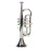 Trumpet 3 Tones 3 Colored Keys Simulation   Musical Wind Instruments for Children Birthday Party Toy Silver 1
