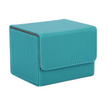 Karte Etui Seite Laden Karte Box Deck Etui für Yugioh Karten Binder Halter 100+,Himmel Blau