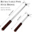 Retractable Billiard Cue Stick Bridge with Bridge , Billiard Pool Cue Accessory for Pool Table,Bridge ,White 8
