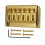 Icke-Tremolo Elektrisk Gitarr Hardtail Bridge-Sadel för 6-Strängad  Strat Stratocaster Tele Telecaster Gitarr, Silver 4
