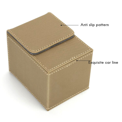Card Case Deck Box Sleeved Cards Deck Game Box for Yugioh  Binders: 100+, Red 1