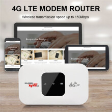 4G LTE Mobiele WiFi-Router 150Mbps Pocket Mobile Hotspot Ondersteuning 8-10 Gebruikers met SIM-Kaartsleuf Draagbare WiFi-Hotspot