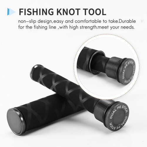 Pesca FG  Knot Puller Tool Assist PE Linha de Pesca Bobbin Knotter Spooling Pull Drag Tools Tension  Dragger L 2