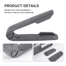 Any Tongs Bbq Clip Cutlery Clip Food Tongs No-Stick Food Clip BBQ Tongs Bread Clamp Cake Clip Tableware Kitchen Tools