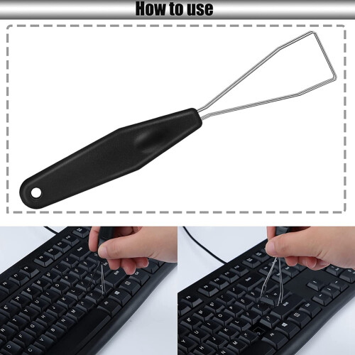 7 Pieces of Keyboard Lubricating Oil  Puller Kit IC Extractor  Puller Key for Removing Electronic Components 2