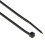 enTie Black Cable Ties 2.5mm x 200mm Nylon 66 UL Approved [50 Pack] 3