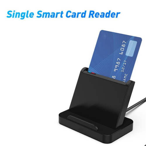 5X  Card Reader USB CAC IC ATM  Card Reader Universal SIM Card Reader USB-CCID ISO Connector for Windows Linux 1