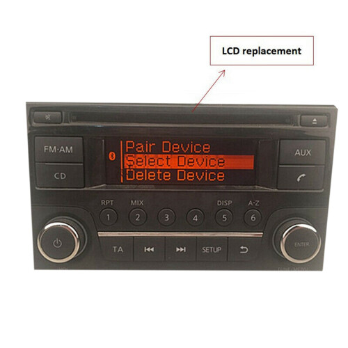 2X LCD Display Navigation Touch-Screen for  Daewoo/Juke/Navara/Note/NV200/ Qashqai/X-Trail/Dualis 2