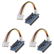 3X IDE Till  Adapter HDD 3.5 IDE Till  Hårddiskkonverterare PATA IDE 40Pin Till  22Pin Hårddiskkontakt