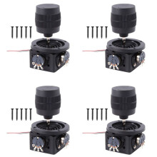 4X 3-Assige Joystickpotentiometer R300B-M2 5K 3D-Beveiliging Yuntai Control  Machine Toetsenbord Monitor Joystick