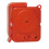 120dB Vibration Alarm - Button Cell, 420mAh Red 2 2