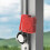 120dB Vibration Alarm - Button Cell, 420mAh Red 2 3