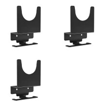 3X Angle Grinder Holder Polisher Metal Holder Storage Rack 5inch Wall Mounted Sander Bracket for Workbenches Workshop