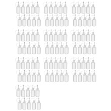 100Pcs 30Ml Plastic Squeezable Tip Applicator Bottle Refillable Dropper Bottles with Needle Tip Caps for Glue DIY