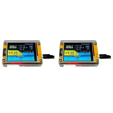 2X NerdMiner V2 2,8-Zoll-Display BTC Solo Lotterie Nerd Miner Krypto Bitcoin Mining-Maschine