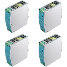 4X EDR-150W-24V 24V 150W Din Rail Power Supply Ac- Driver Voltage Regulator Power Suply 100V-240V