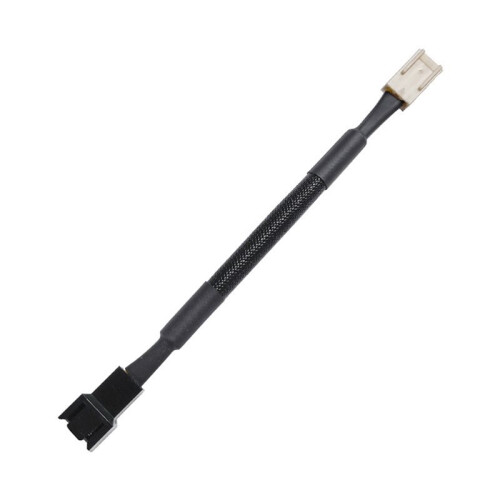 2X 3PIN PC Fan Speed Reduce Noise Extension Resistor Cable Wire CPU 3 Pin Connector for Computer CPU Fan 1