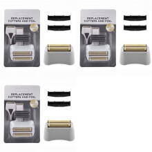 3X Shaver Foil and Cutters for 17150 17160 17200 17250 TS-1 TS-2 Foil Shaver Men'S Electric Blade