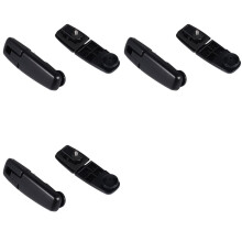 6x Conjunto de Dobradiça da Janela Traseira Dobradiças de Vidro da Porta Do Elevador Encaixes Esquerdo e Direito para  Escape 2001 - 2007