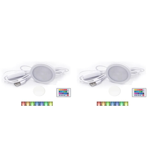 2X DIY Model for Led Lamp Kit,Bright Light -Efficient Custom Lighting Project Multicolor Led Light Parts