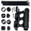 2X Support de Vélo Fixe pour Voiture, Support D'Axe Traversant, Support de Fourche Boost, Support de Toit pour Vélo de Route, VTT, Support de Vélo 4