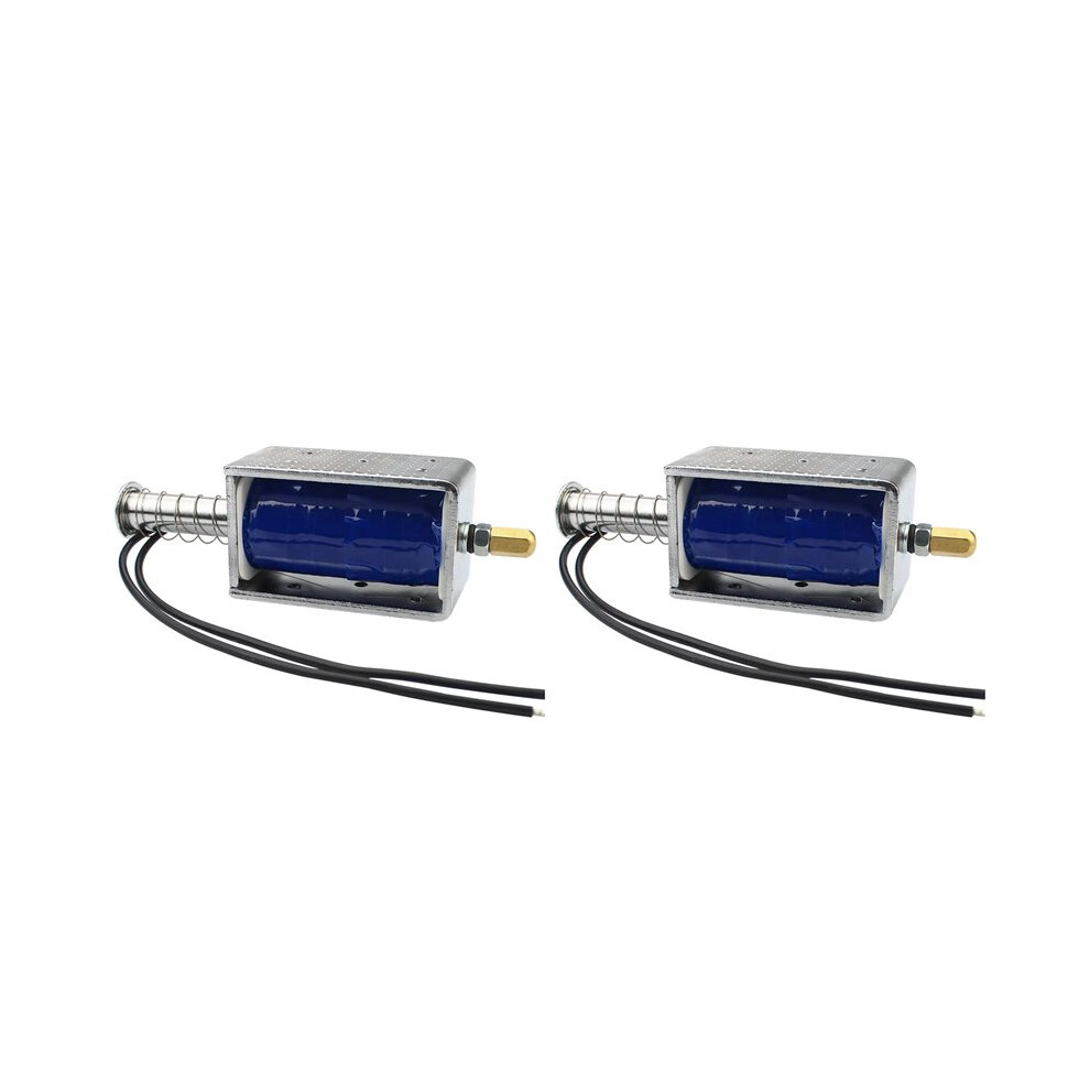 2X Ly-1264B Powerful Push Pull Electromagnet 12V Solenoid Stroke 30Mm Magnetic Coil Electric Telescopic Magnet 4713031913039