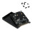 2X MSATA para 2,5 Polegadas 44PIN IDE HDD SSD Adaptador MSATA para PATA Converter Card Adapter com Caixa 2