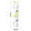 Interactive Cat Toy Motion Activated Wack A Worm Post Toy Rechargeable Automatic Teasing Cat Toy with Tail for Cats 6