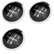 3X 5 Speed Manual Car Gear Shift Knob Cap Cover for Transporter T5 T5.1 Gp Replacement