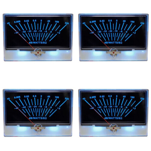 4X Driver Board P-134 VU Meter Drive Board VU Meter Audio Backlight Analog Digital Power Meter