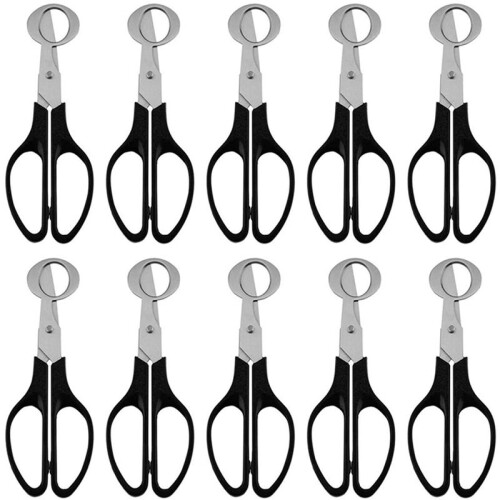 20PCS Egg Scissors Quail Egg Shell Cutters Separator Small Quail Egg Cracker Quail Scissors Opener Cigar Cutter 1