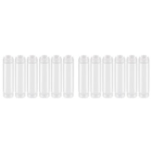 12 Pcs 16 Oz Inverted Plastic Squeeze Bottles, Refillable Tip Large Valve Dispenser Condiment Squeeze Bottle for Sauces