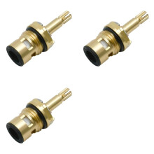 3X 994053-0070A Bath Kitchen Faucet Replacement Valve Cartridge, 4Z-24H Hot and Cold Brass Replacement Stem